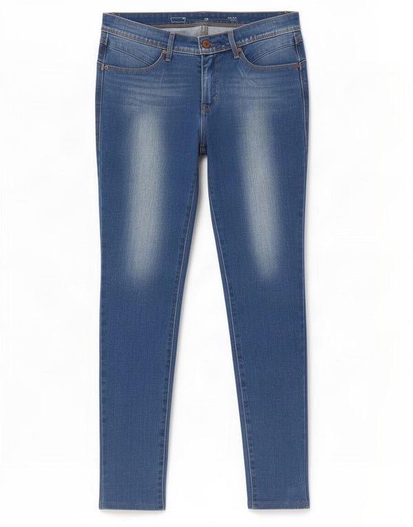 Damskie jeansy Levi's Mid Rise Skinny W28 L30 Niebieskie