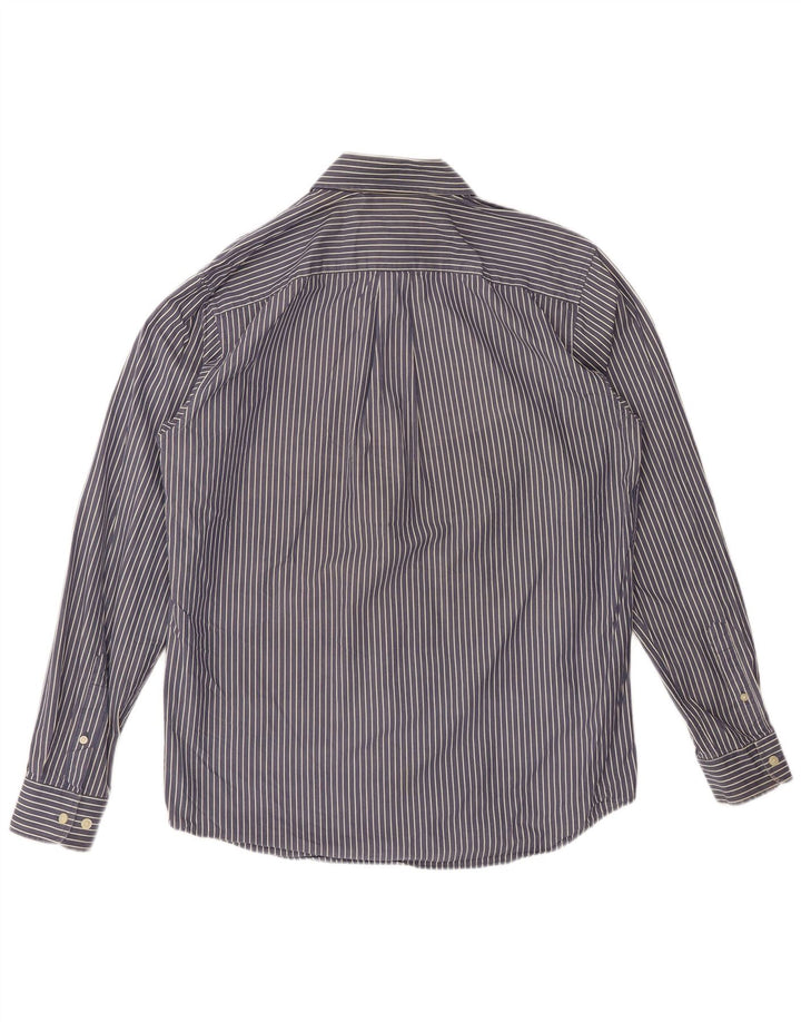 Koszula męska EDDIE BAUER, bawełniana, w kolorze średniego granatu w prążki
