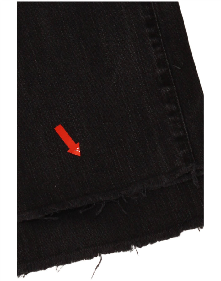 Dżinsy damskie Diesel Matic Stretch Straight W31 L26 Czarna bawełna