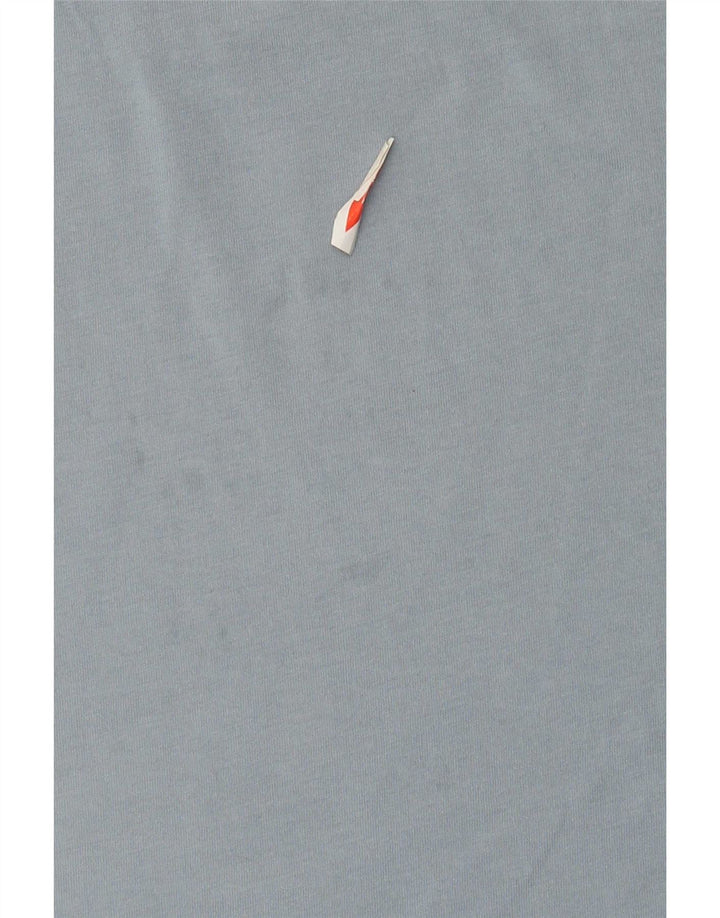 T-shirt męski Hugo Boss, top XL, niebieska bawełna