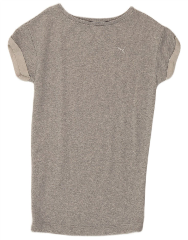 T-shirt damski Puma Top UK 8 Small Grey Flecked