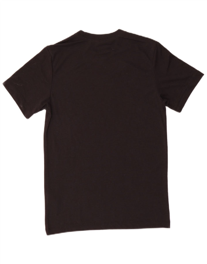 Męski T-shirt NIKE Dri Fit z grafiką Top XS, czarny poliester