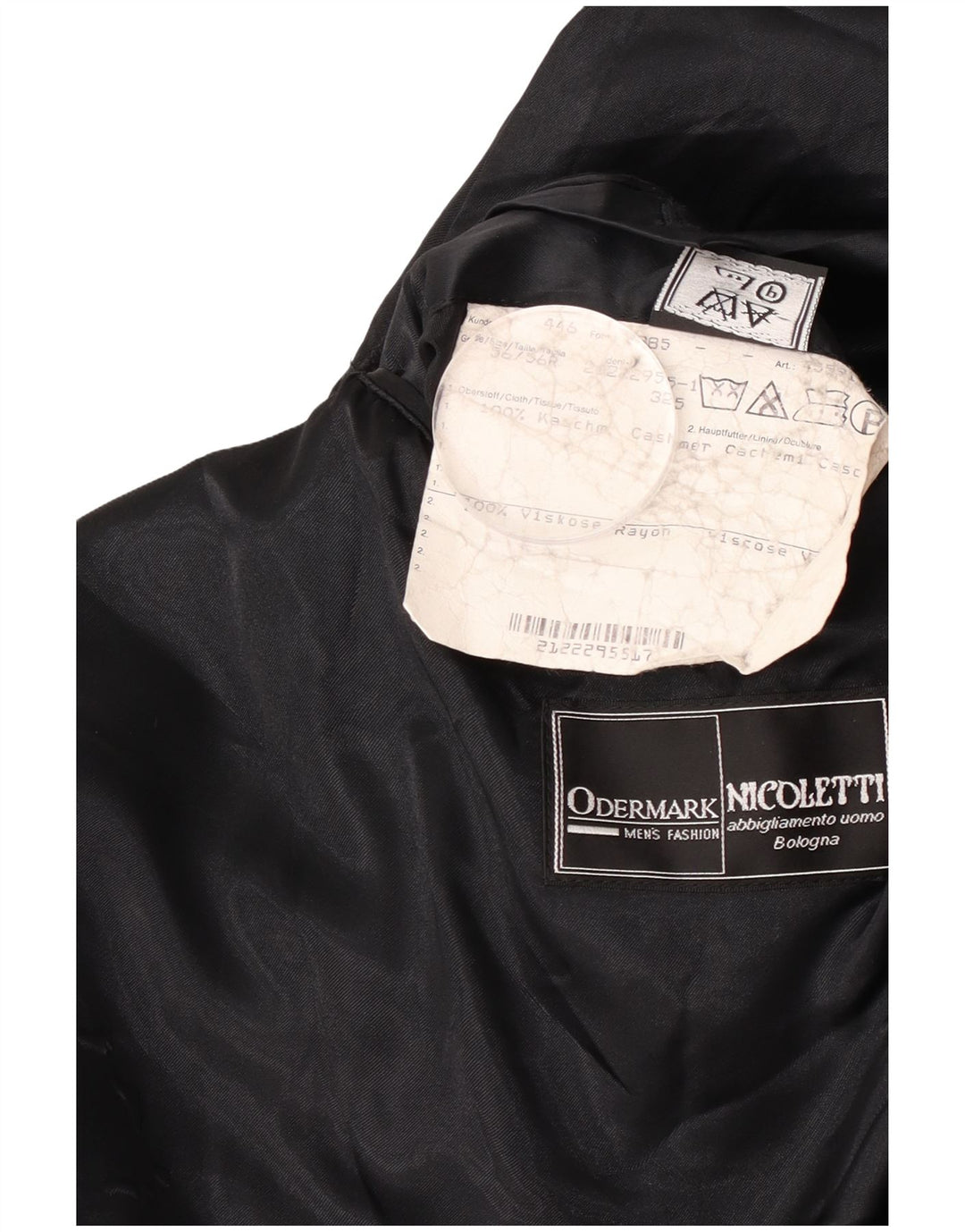 Płaszcz męski Odermark IT 56 3XL Czarny kaszmir