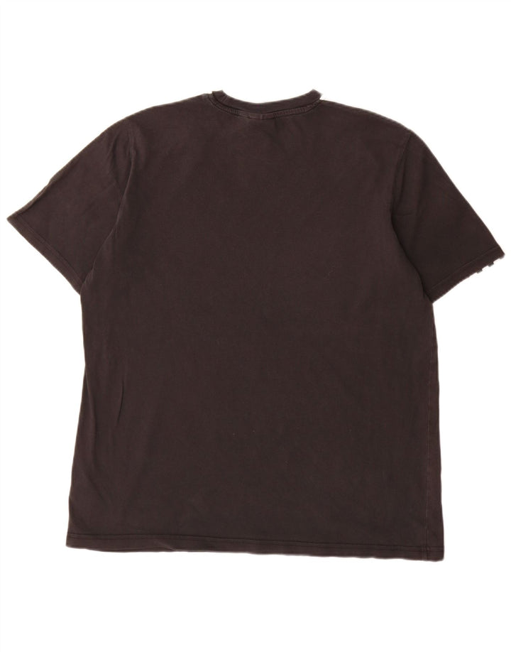 Adidas Męski T-Shirt Duży Czarny Bawełniany