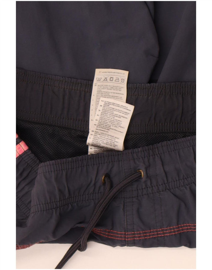 Męskie spodenki kąpielowe Adidas, małe, szare, nylonowe