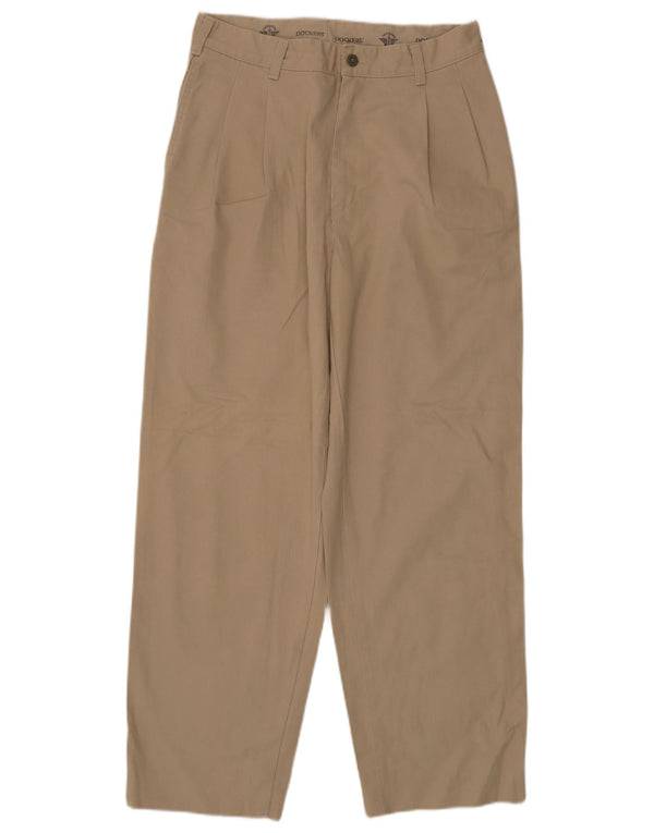 Spodnie męskie Dockers Pegged Chino W34 L30 Beżowe