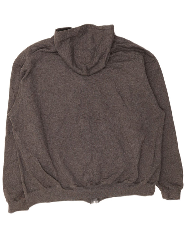 Męski sweter z kapturem i zamkiem Champion, 2XL, szara bawełna