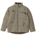 FILA Mens Padded Jacket UK 36 Small Khaki Polyamide