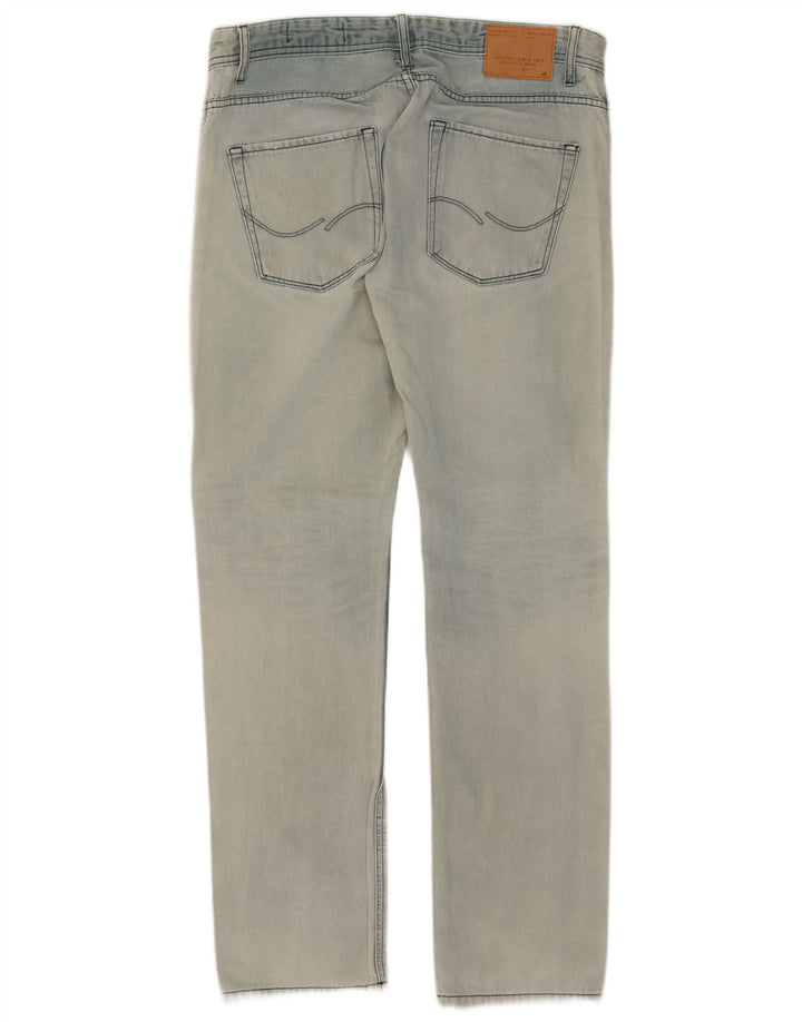 Męskie jeansy Jack & Jones Tim Slim W36 L34 Niebieska bawełna