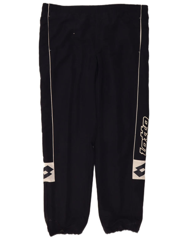 Męskie spodnie dresowe Lotto Graphic Joggers XL granatowe