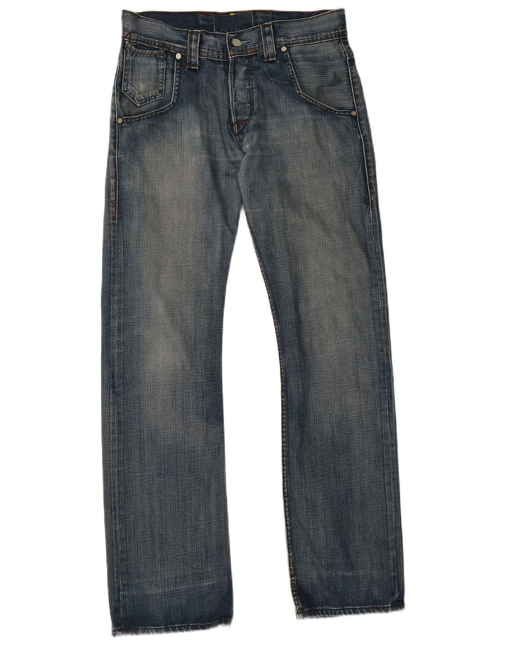 Damskie proste dżinsy Levi's W32 L33 Niebieskie