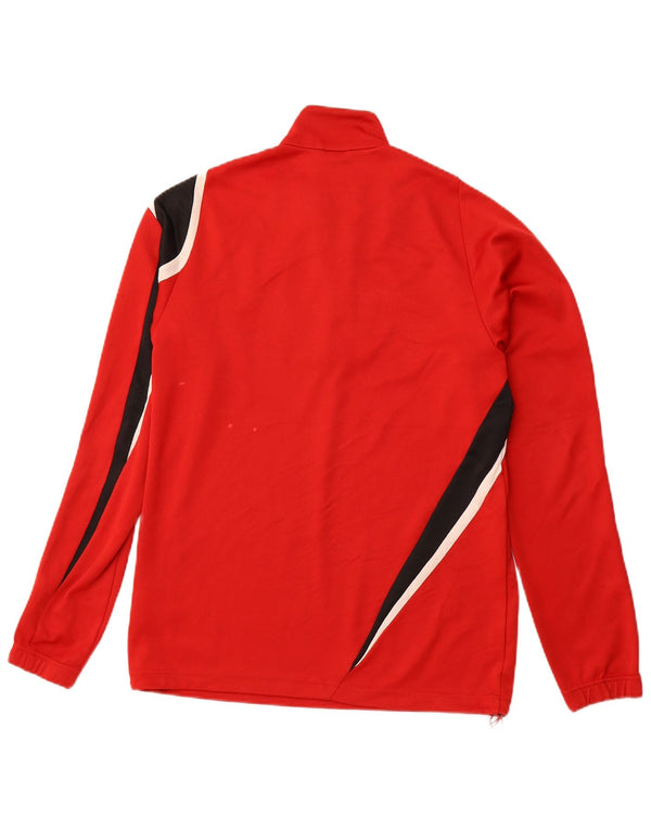 ADIDAS Męski top Clima 365 z długim rękawem, UK 40/42, średni czerwony blok kolorów