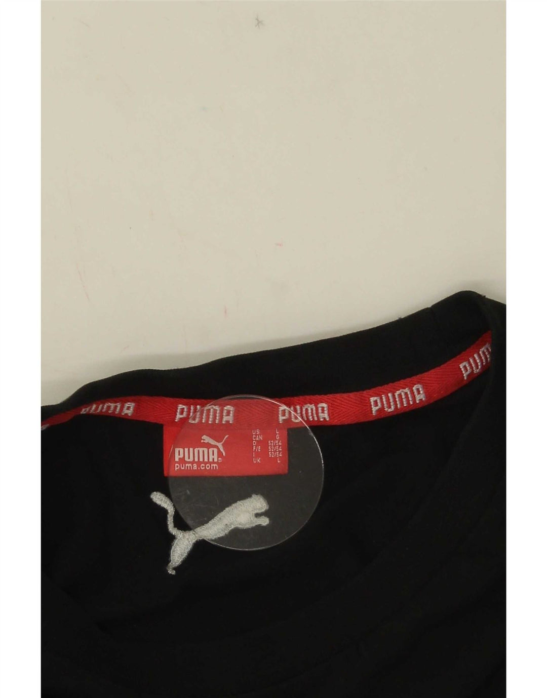 Męski T-shirt z grafiką Puma, duży, czarny