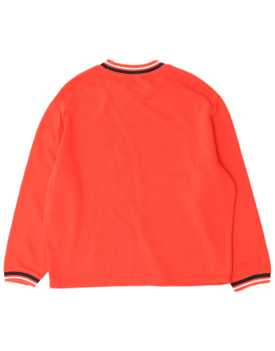 Marks & Spencer Damski sweter oversize UK 10, mały, czerwony, bawełniany