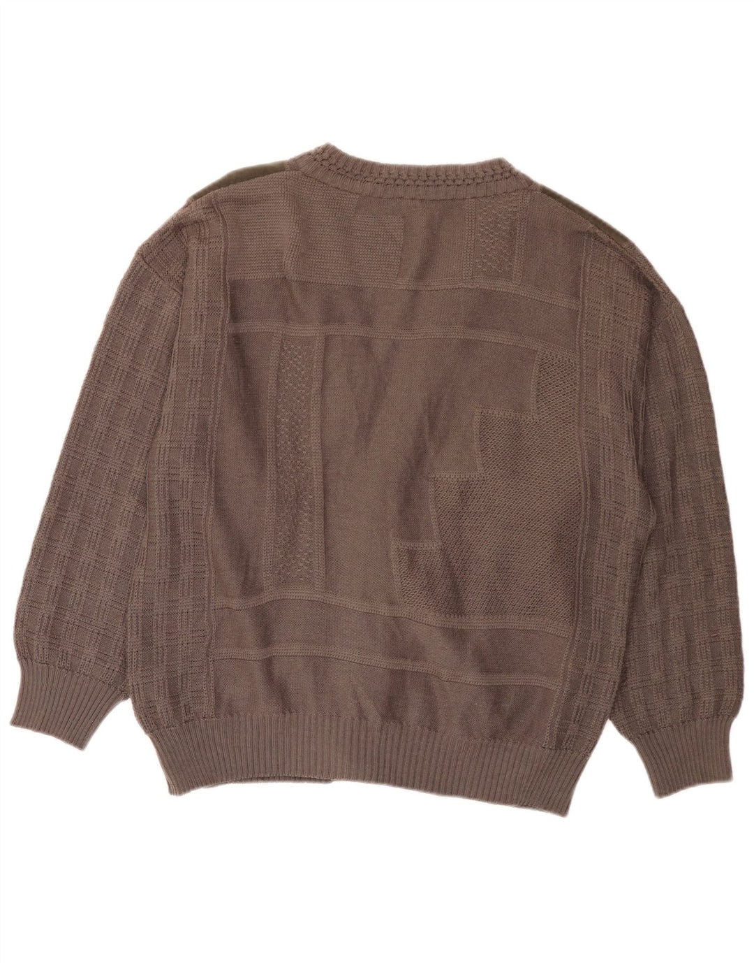 Męski sweter kardigan Walbusch IT 54 XL, szary, blok kolorów