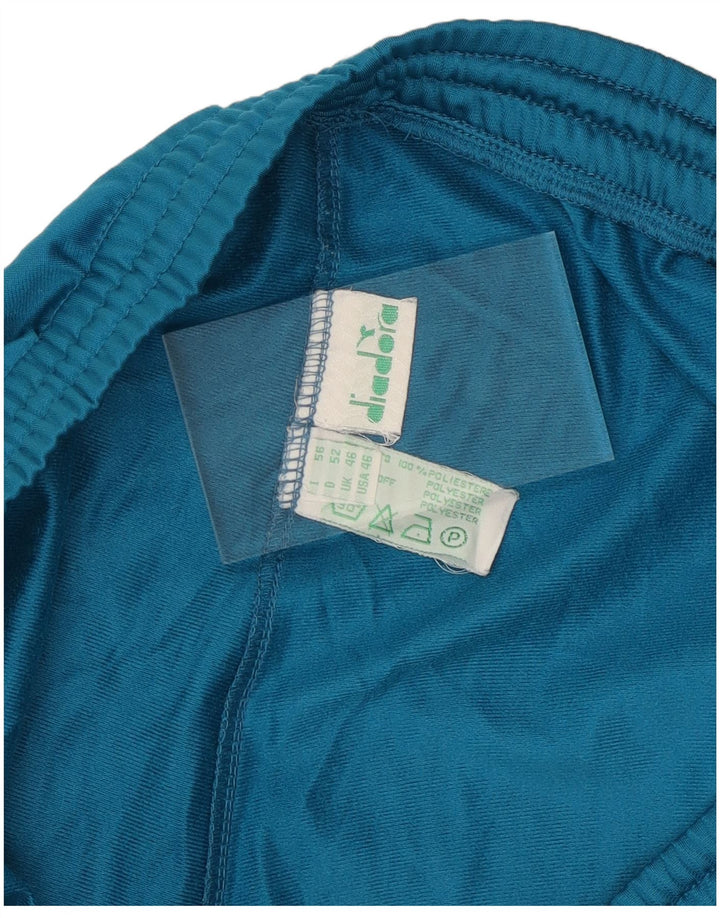 Męskie spodnie dresowe DIADORA UK 46 XL Niebieski poliester