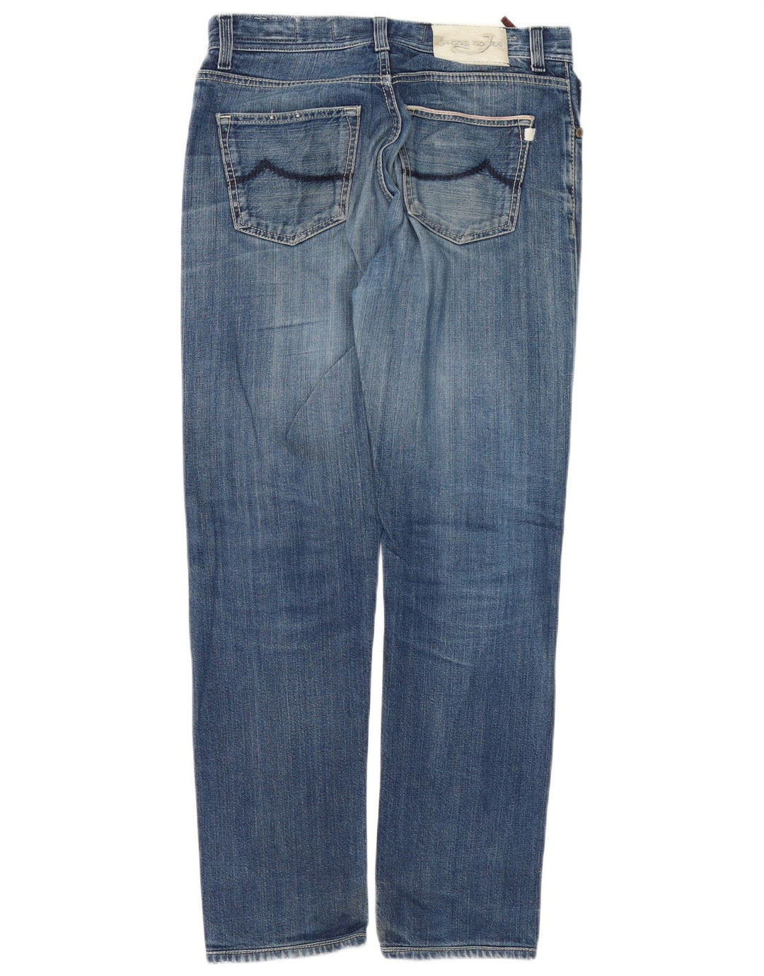 Jacob Cohen Męskie jeansy slim W34 L30 Niebieskie bawełniane
