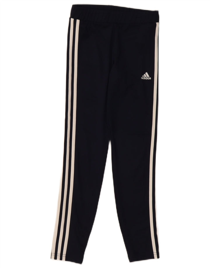 Legginsy dziewczęce ADIDAS 11-12 lat, czarny poliester