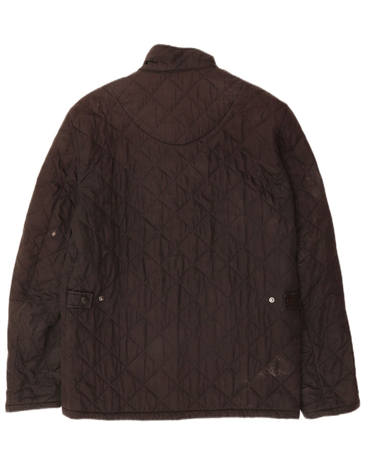 Męska pikowana kurtka BARBOUR UK 36, mała czarna