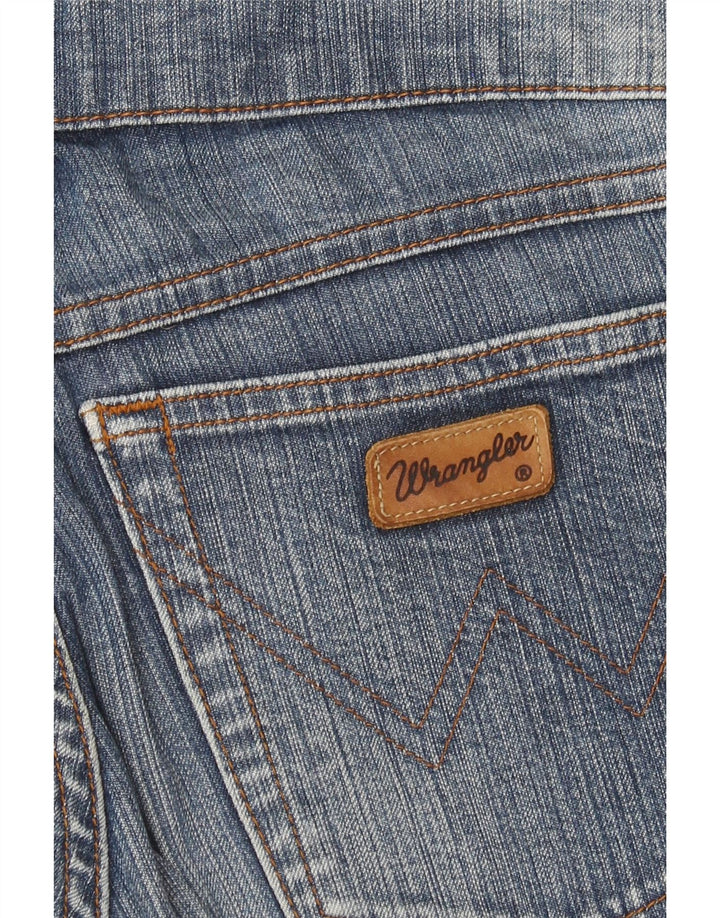 WRANGLER Womens Bootcut Jeans W26 L32 Blue Vintage Wrangler and Second-Hand Wrangler from Messina Hembry 