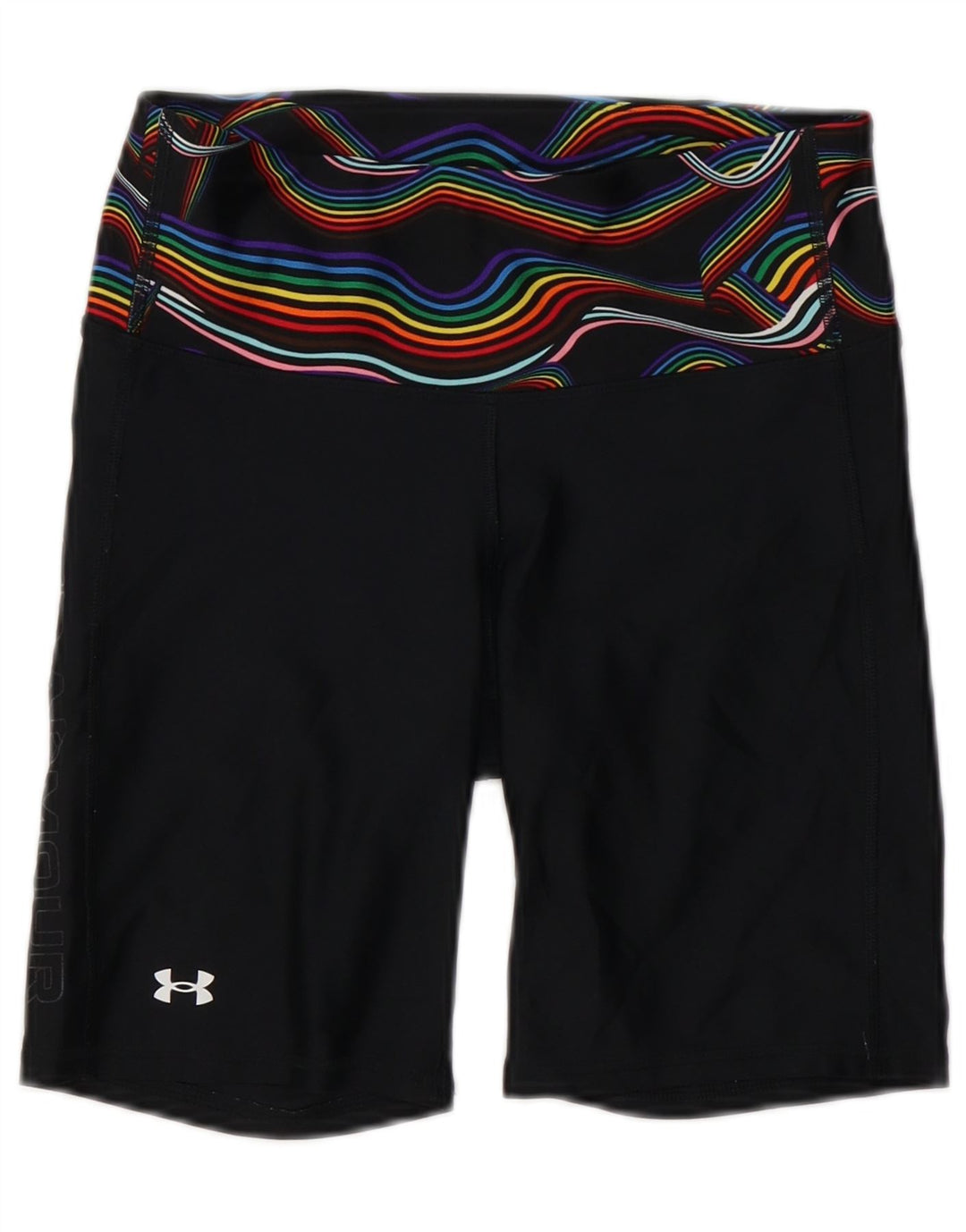 Damskie spodenki sportowe Under Armour Heat Gear UK 12, średni czarny poliester