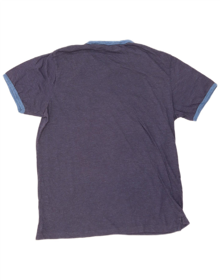 Męski T-shirt Levi's Top, duży, granatowy