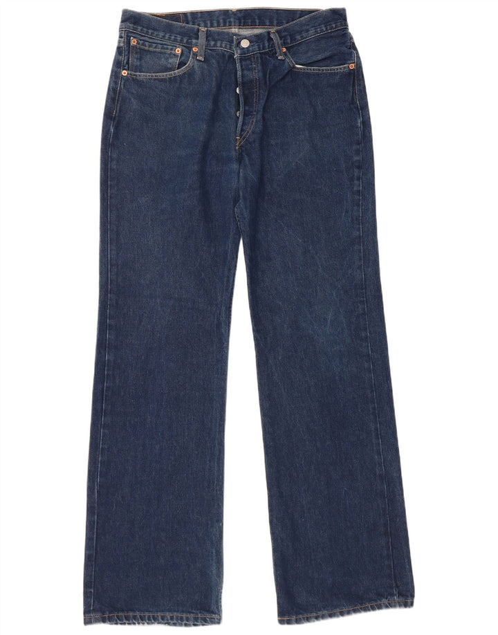 Męskie jeansy Levi's 527 Bootcut W34 L34 granatowe
