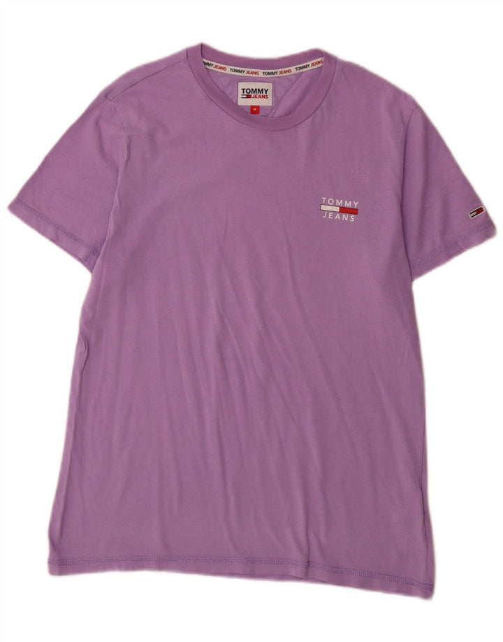 T-shirt męski Tommy Hilfiger Top, średni fiolet, bawełna