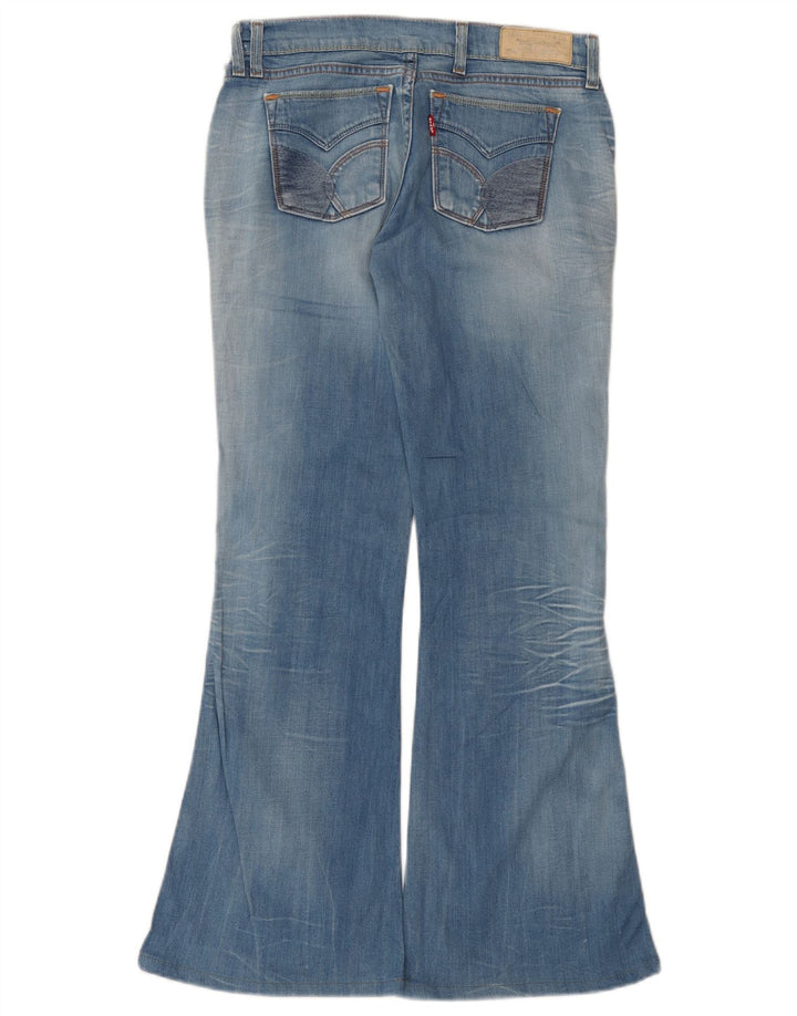 Damskie jeansy rozkloszowane Levi's W29 L32 Niebieskie bawełniane