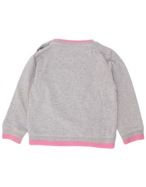 Bluza Guess Baby Girls z grafiką, 18-24 miesięcy, szary, blok kolorów