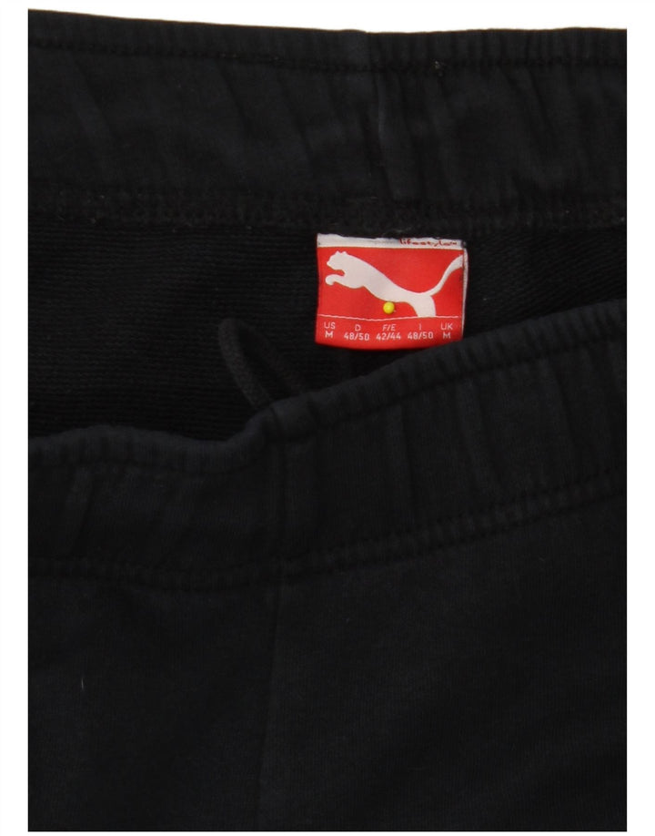 Męskie spodnie dresowe PUMA, joggery, średnia czerń