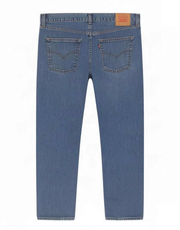 Męskie jeansy Levi's 521 Tapered W40 L32 Niebieskie bawełniane