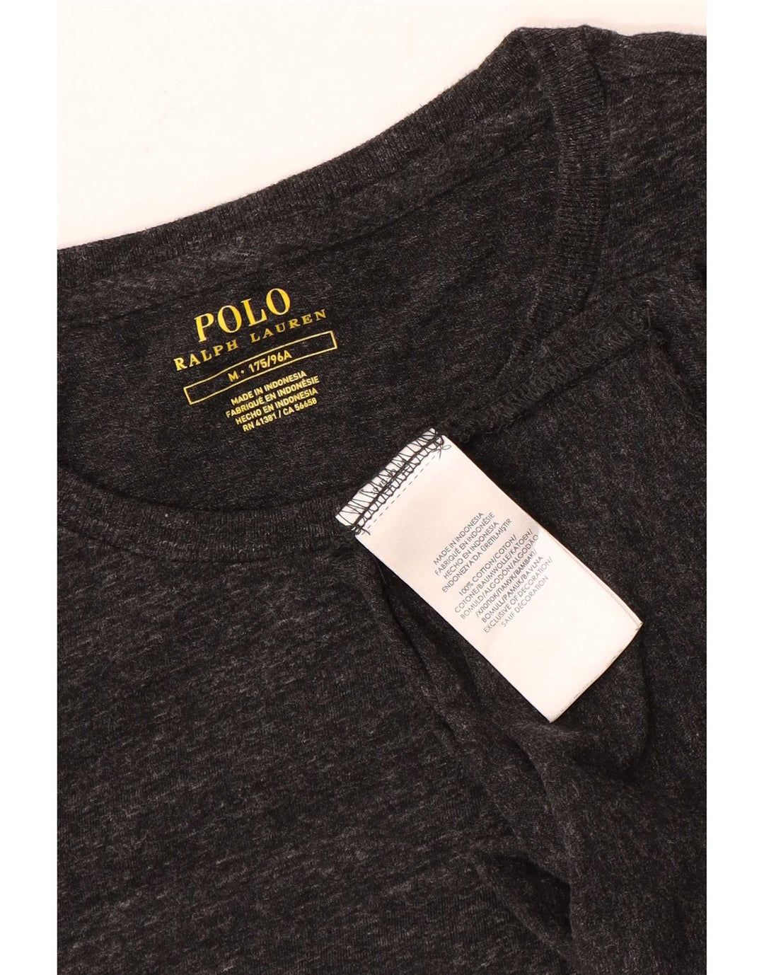 Koszulka męska Polo Ralph Lauren Top Medium Grey Cotton