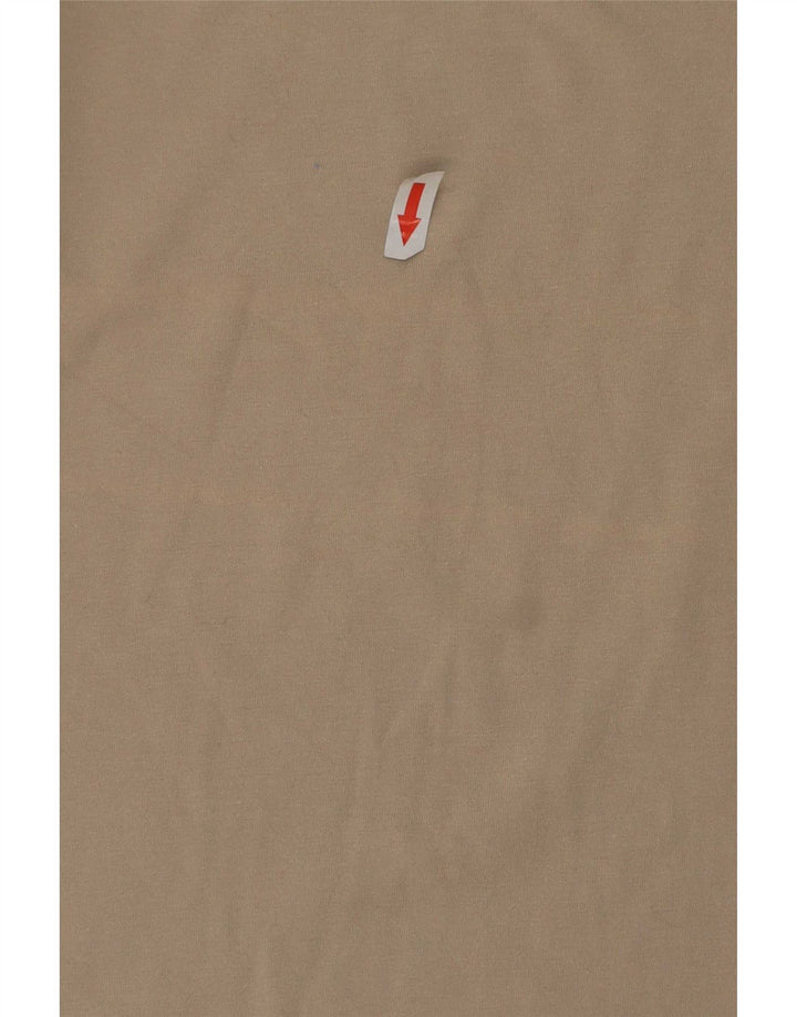 Męska koszulka z grafiką Jack Wolfskin, średnia, beżowa bawełna