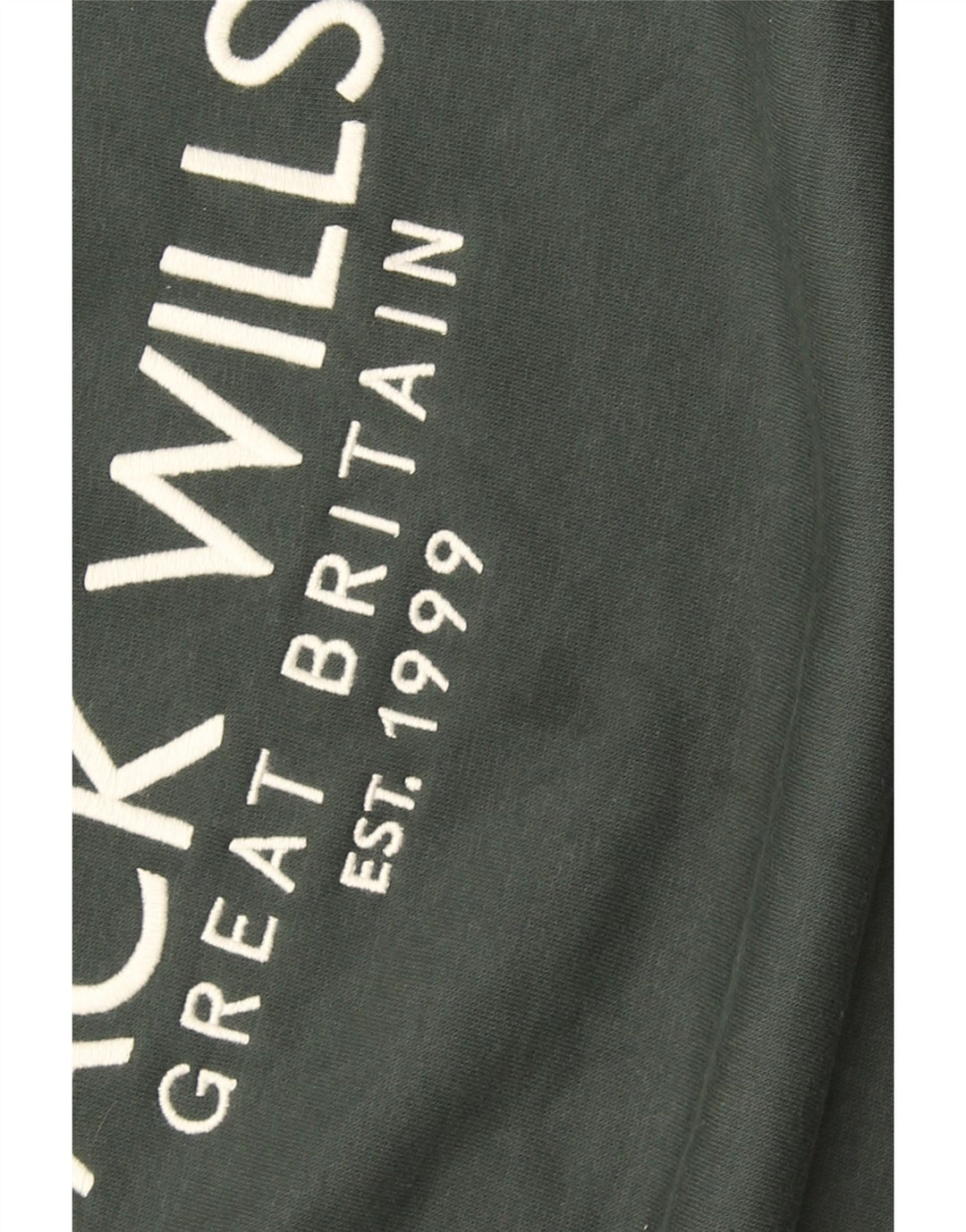 Męska bluza z grafiką Jack Wills, XL, bawełniana w kolorze khaki