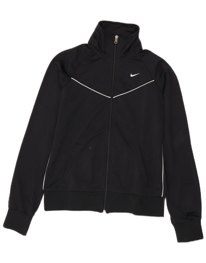 Damska kurtka dresowa NIKE UK 12, średnia czarna