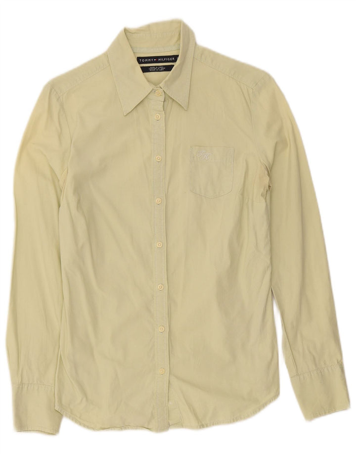 Koszula damska Tommy Hilfiger UK 10 mała żółta