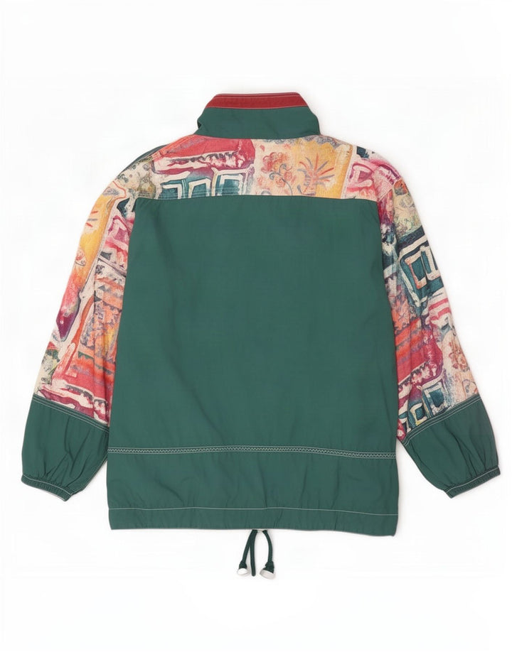 Vintage męska bluza dresowa Top Jacket XS wielobarwna geometryczna