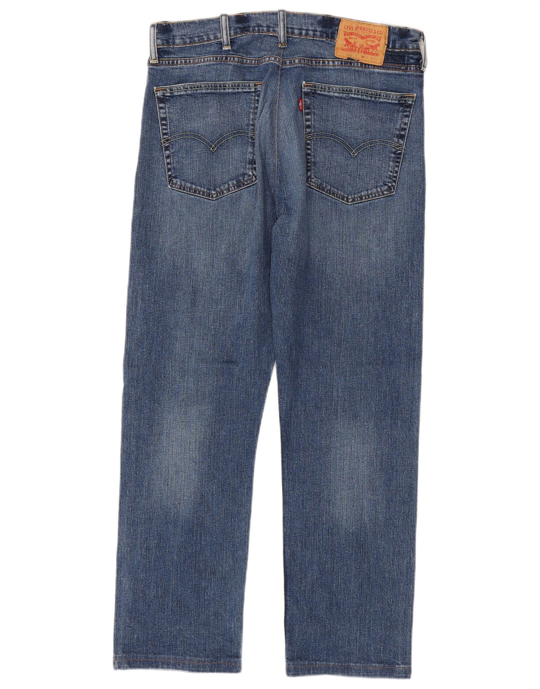Męskie jeansy Levi's 518 Straight W38 L29 Niebieskie bawełniane