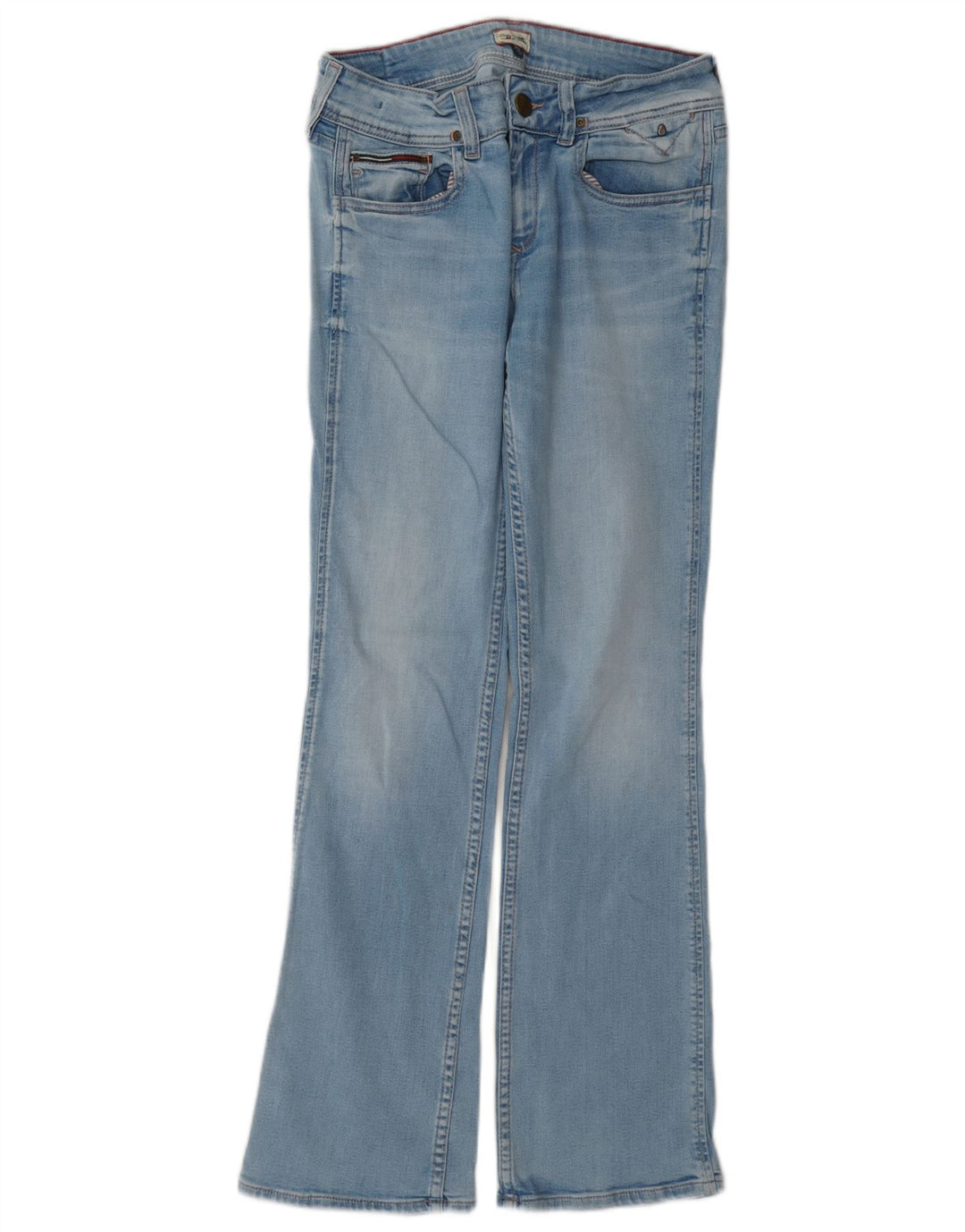 Damskie jeansy Bootcut Tommy Hilfiger W29 L32 Niebieskie bawełniane