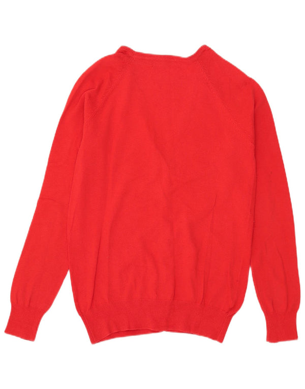 Sweter damski Zara, UK 18 XL, czerwony, bawełniany