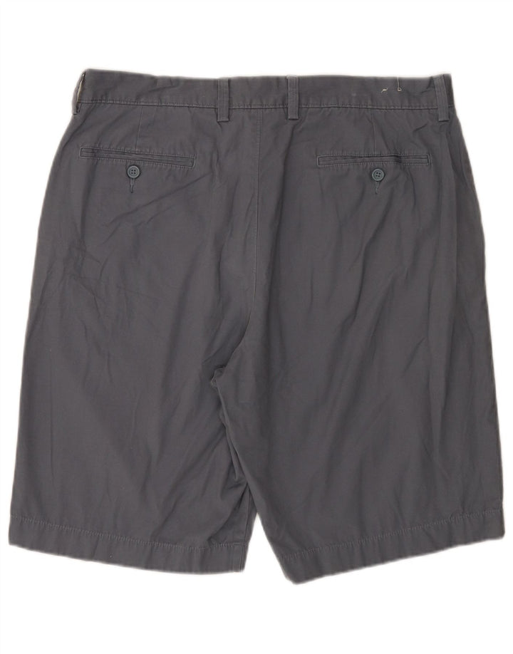 Męskie spodenki chino J. CREW Rivington W36, duże, szare, bawełniane