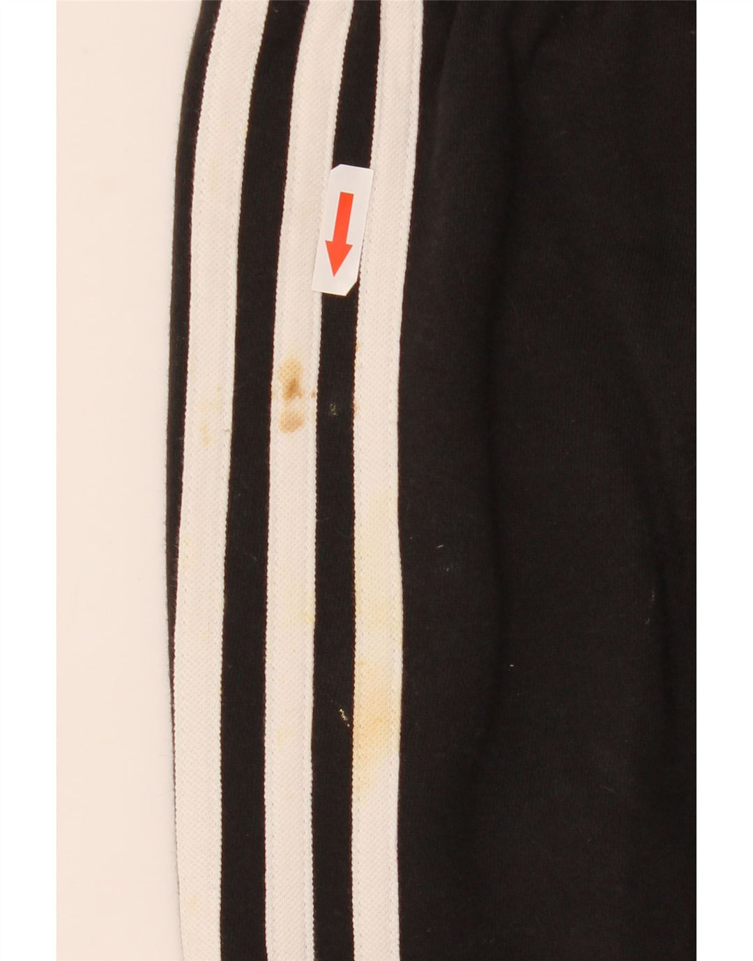 Damskie spodnie dresowe Adidas, duże, czarne, bawełniane