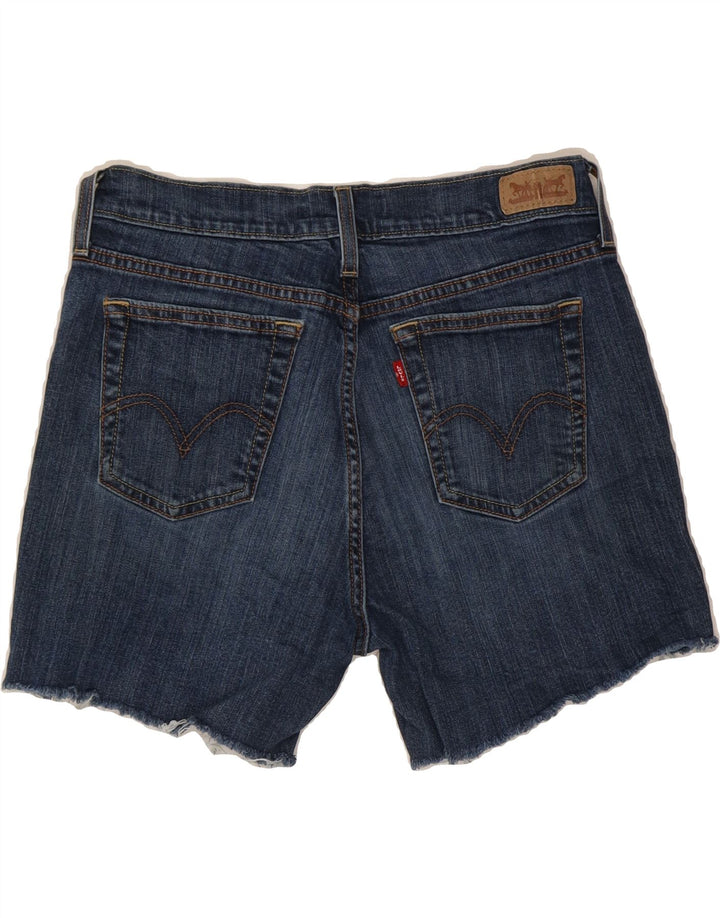LEVI'S Womens 505 Denim Shorts W29 Medium Blue Cotton Vintage Levi's and Second-Hand Levi's from Messina Hembry 