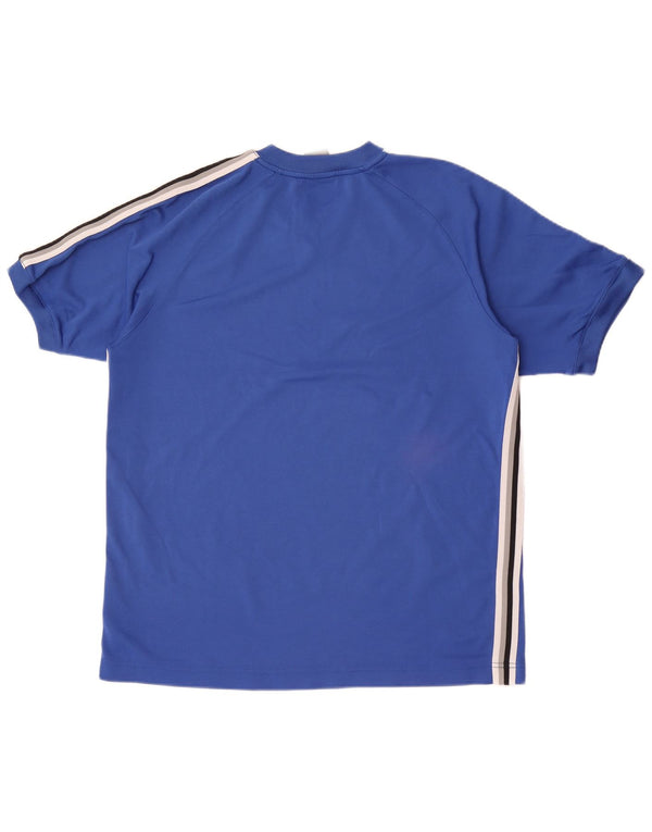 Koszulka męska Nike Top UK 45/47 XL, niebieska, bawełniana