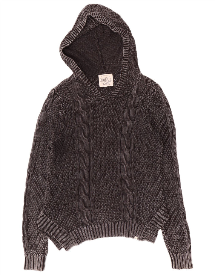 Męski sweter z kapturem Rip Curl, średnioszary, bawełniany