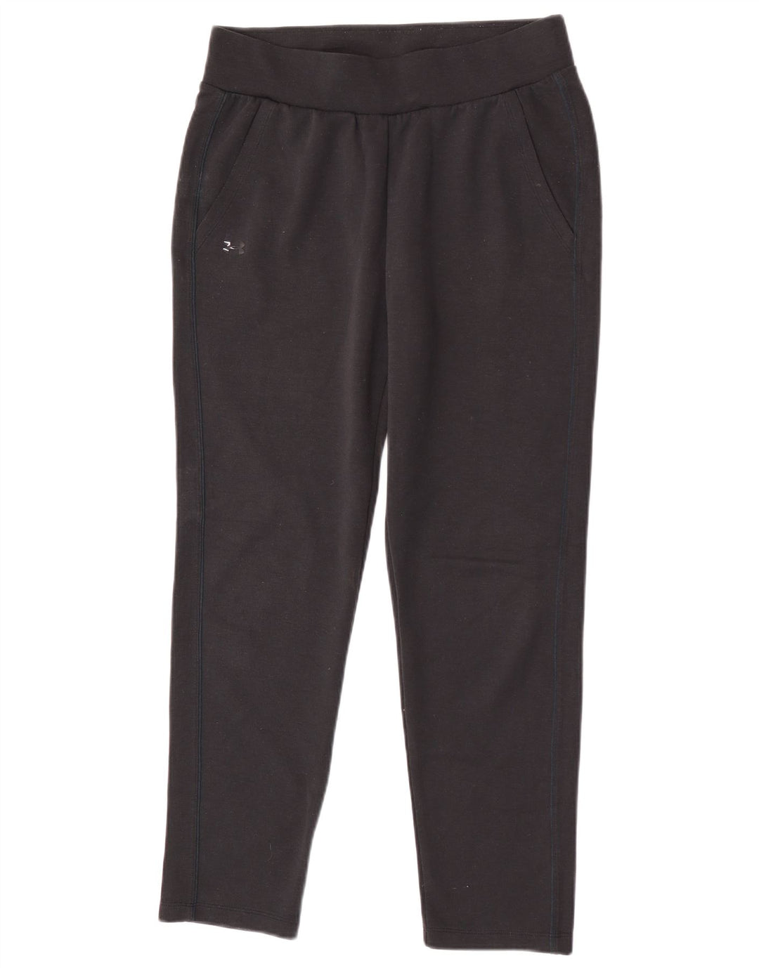 Damskie spodnie dresowe Under Armour UK 14, średnie czarne, bawełniane