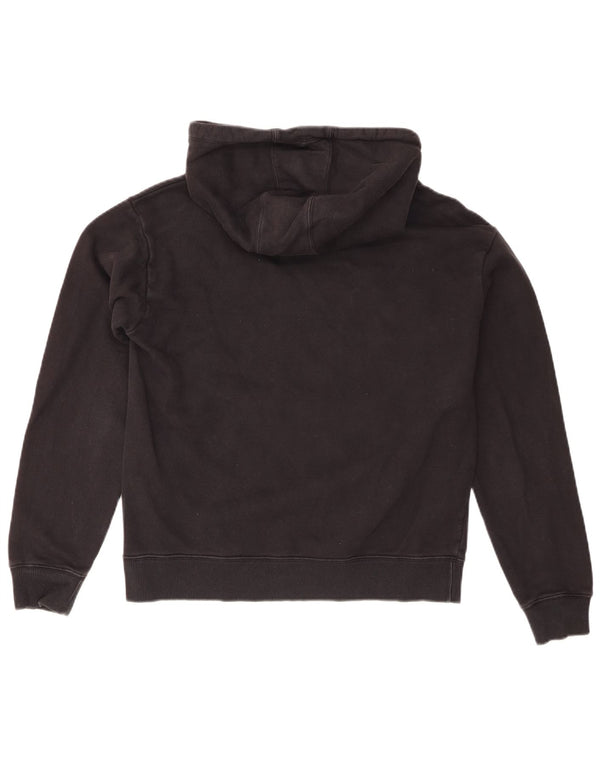 Damski sweter z kapturem Champion Graphic Oversize UK 10 Small, czarny, bawełniany