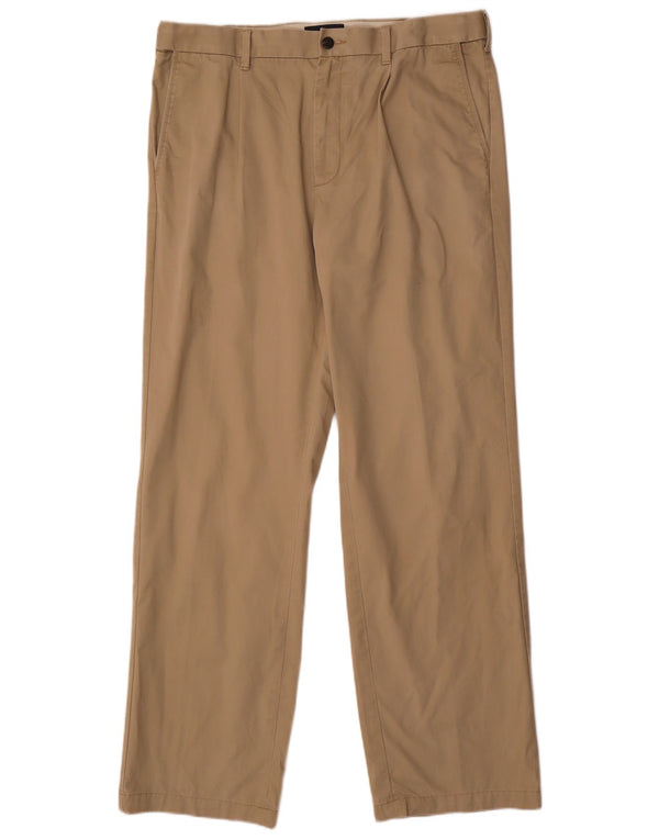 Męskie spodnie Chino Marks & Spencer Blue Harbor Straight W36 L33 Beżowe
