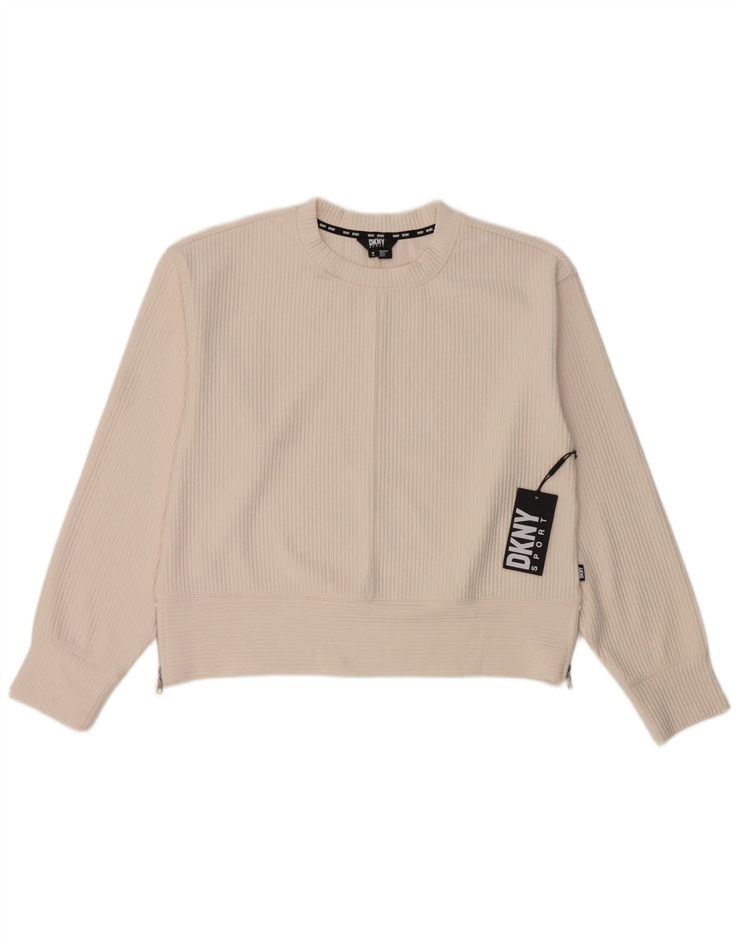Damska bluza dresowa Dkny UK 14, średni, złamany biały poliester